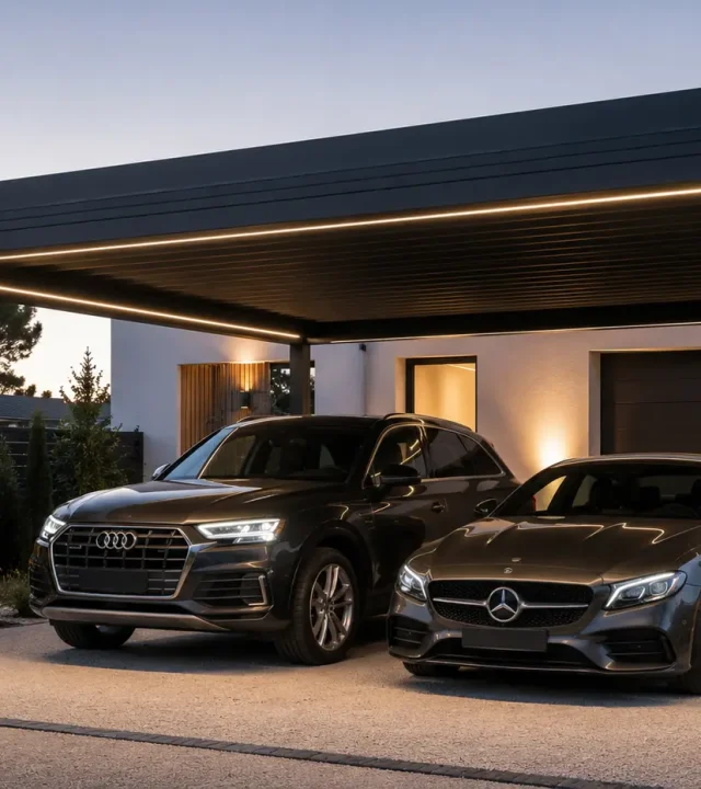 carports & protections extérieures protégez efficacement vos véhicules avec une solution moderne et sur mesure.