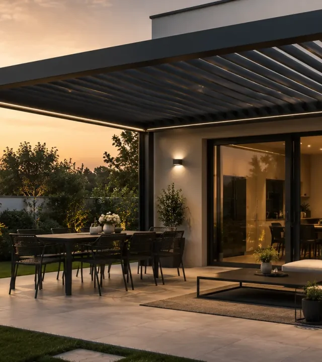 pergolas aluminium profitez pleinement de votre terrasse grâce à une structure élégante et durable.